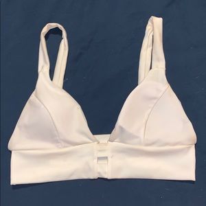 White bikini top size M